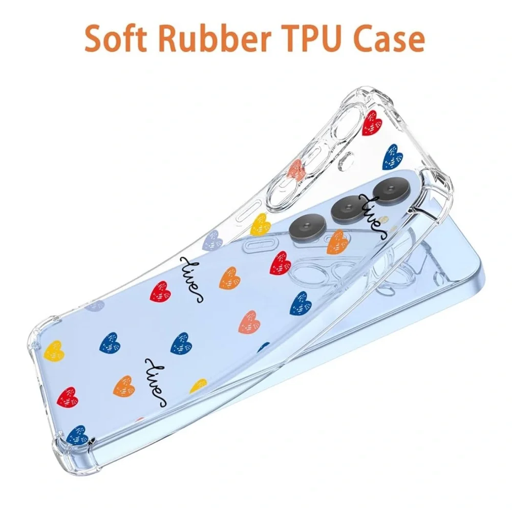 Galaxy S25 Plus Heart Phone Bumper Case NIB
